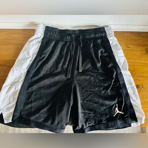 Jordan Black and Red Athletic Shorts